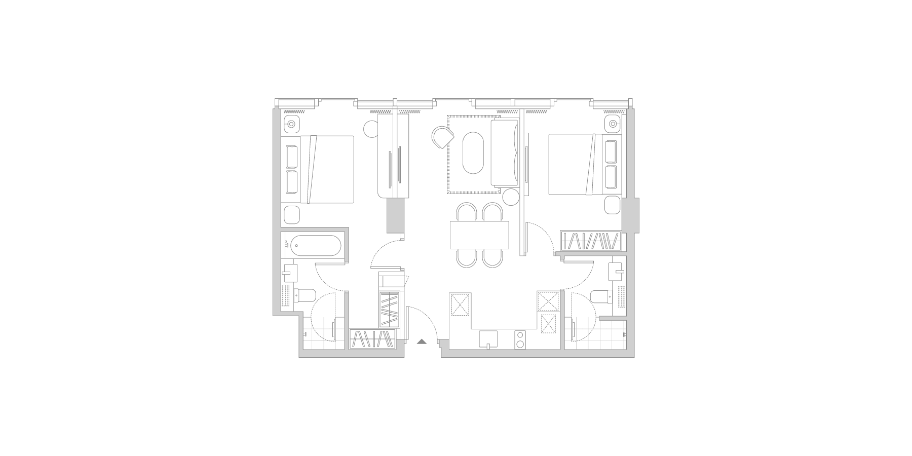 Two Bedroom Panorama Suite